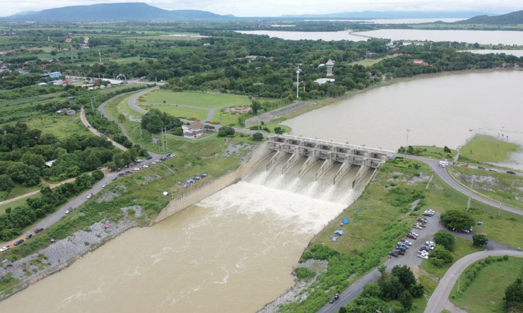 สถานการณ์ลุ่มน้ำป่าสักคลี่คลาย! เขื่อนป่าสักฯ ลดระบายเหลือ 200 ลบ.ม./วิ ช่วยพื้นที่ท้ายน้ำ