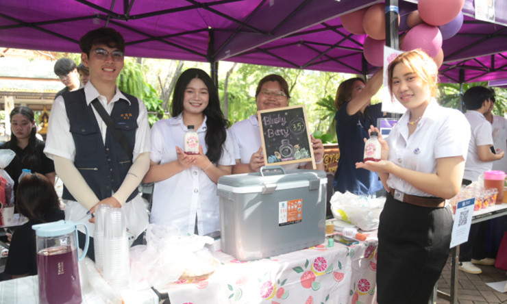 CIBA DPU เปิด Mini Capstone Marketplace 2025 สร้างพื้นที่ธุรกิจจริงให้นักศึกษาปี 1 ทดลองทักษะผู้ประก