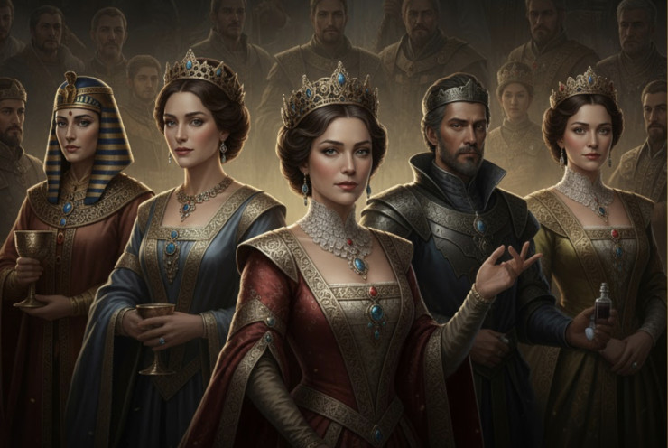 เปิดชื่อ 5 ราชินี สามีมากที่สุด ครองอำนาจด้วยเสน่ห์ จากแต่งซ้อน จนวางยาขึ้นบัลลังก์!